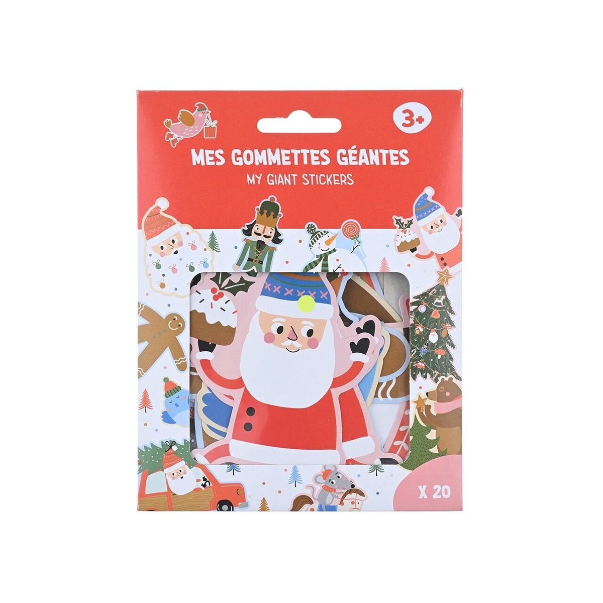 MegaCrea DIY Gommettes Drapeaux 5 Continents 1,6 X 1,8 Cm 214 P