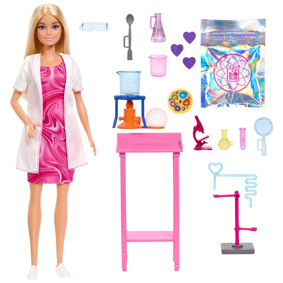 Barbie coffret scientifique Mattel Poupée et poupon Jeux d