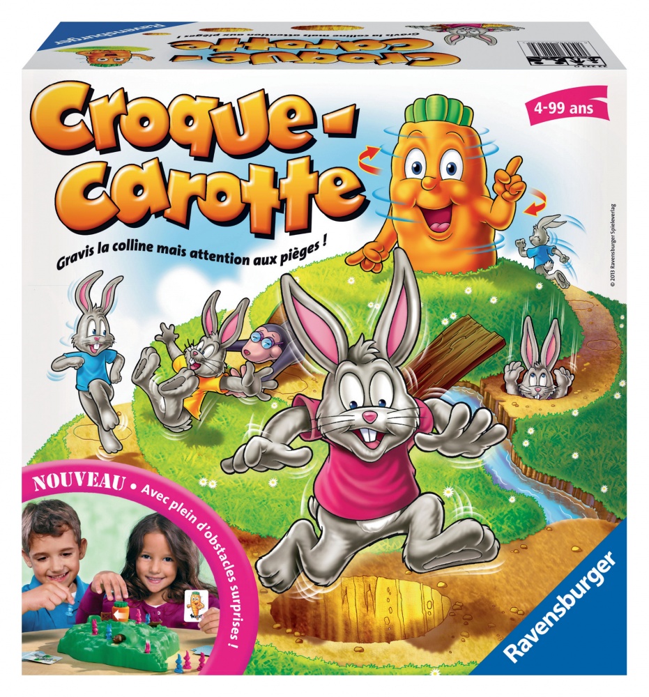 Croque Carotte Jeux de société enfant Cultura
