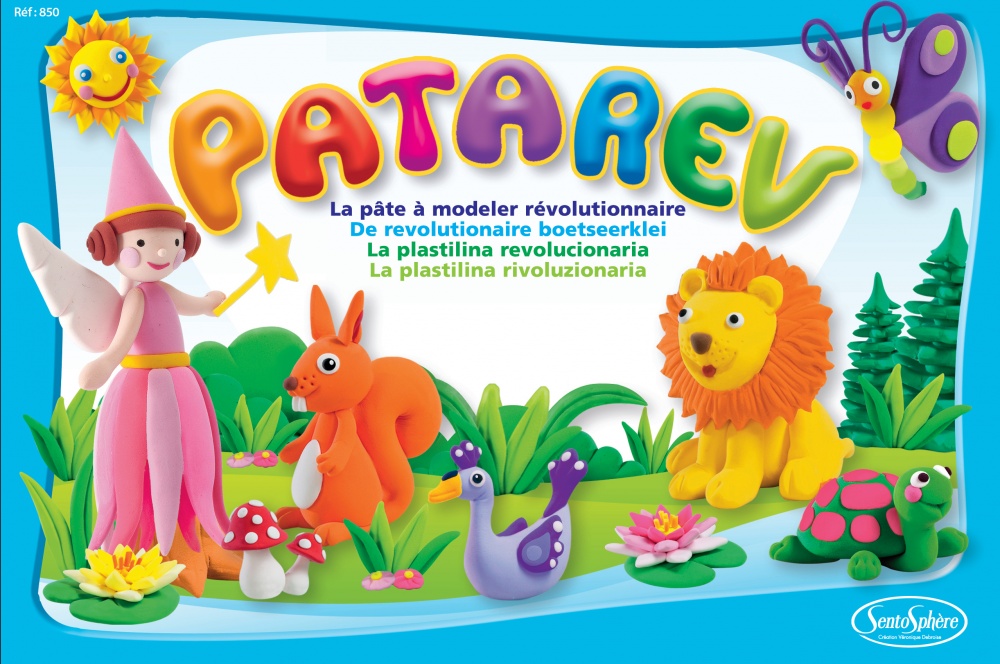 Patarev pâte à modeler autodurcissante pour développer la