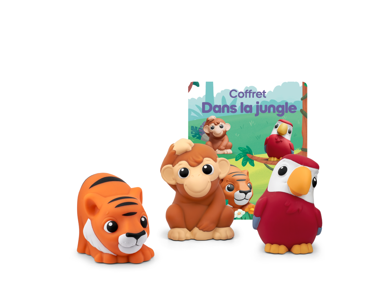 Tonies - Coffret Mes Premiers 'Dans La Jungle' - Personnage Audio Pour Toniebox - Pour Enfants Dès 1 An