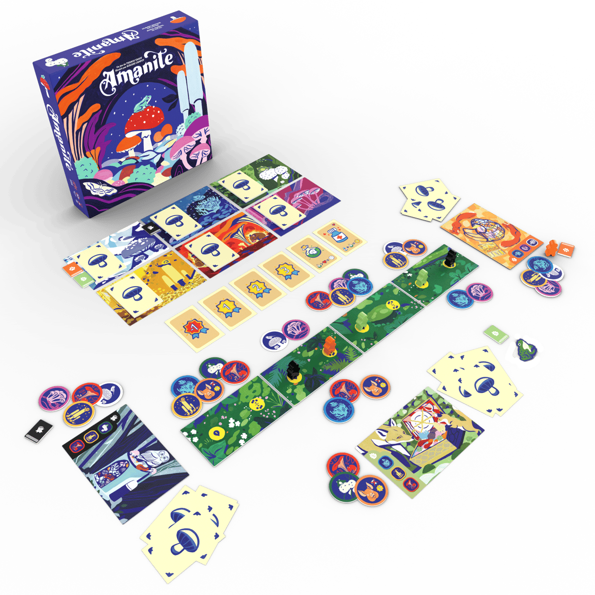 Amanite - Spiral Editions- Jeux de stratégie expert - Jeux de stratégie |  Cultura