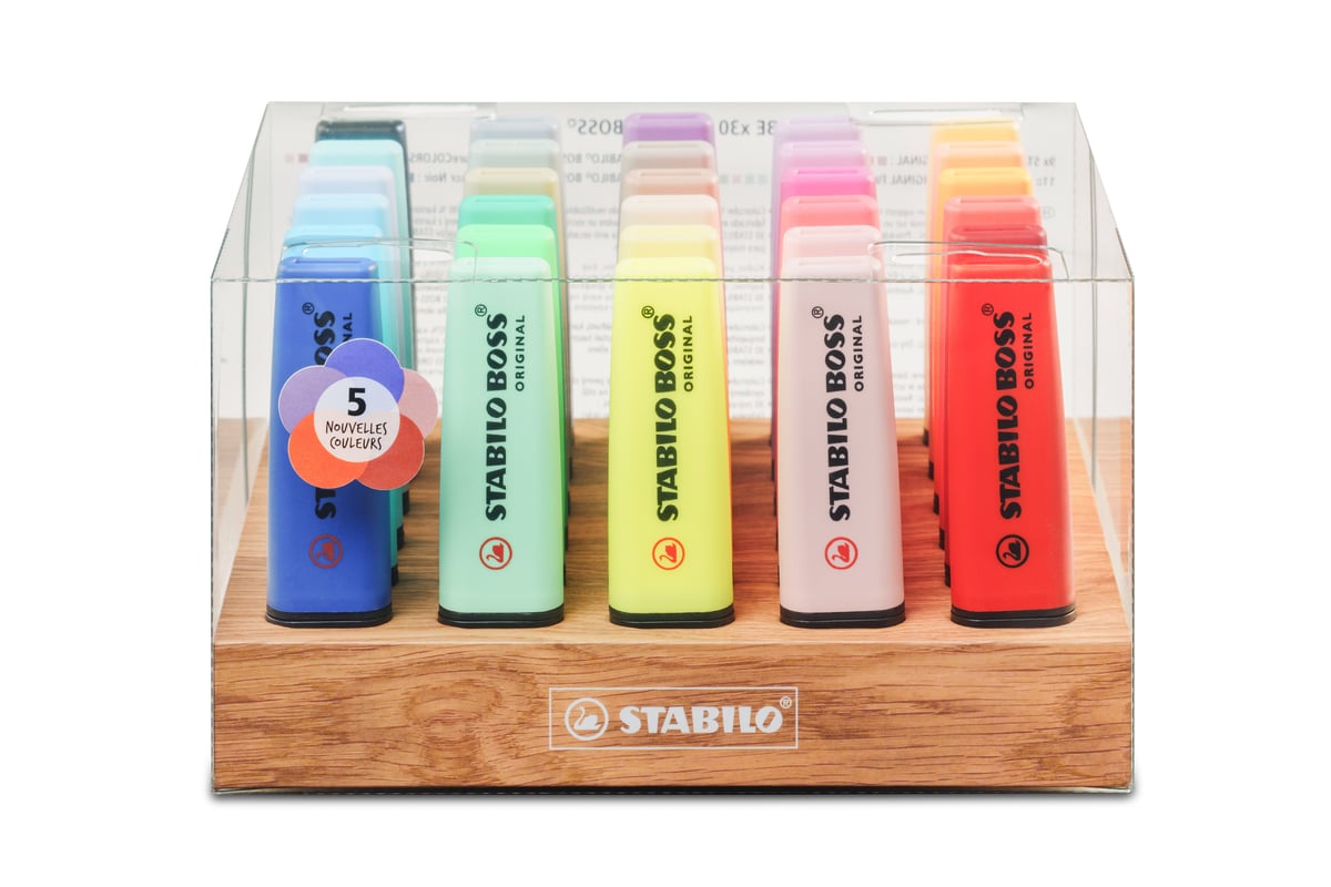 Sharpie - Surligneurs De Poche Pointe Biseautée De - Couleurs Pastel Variees Paquet De 6