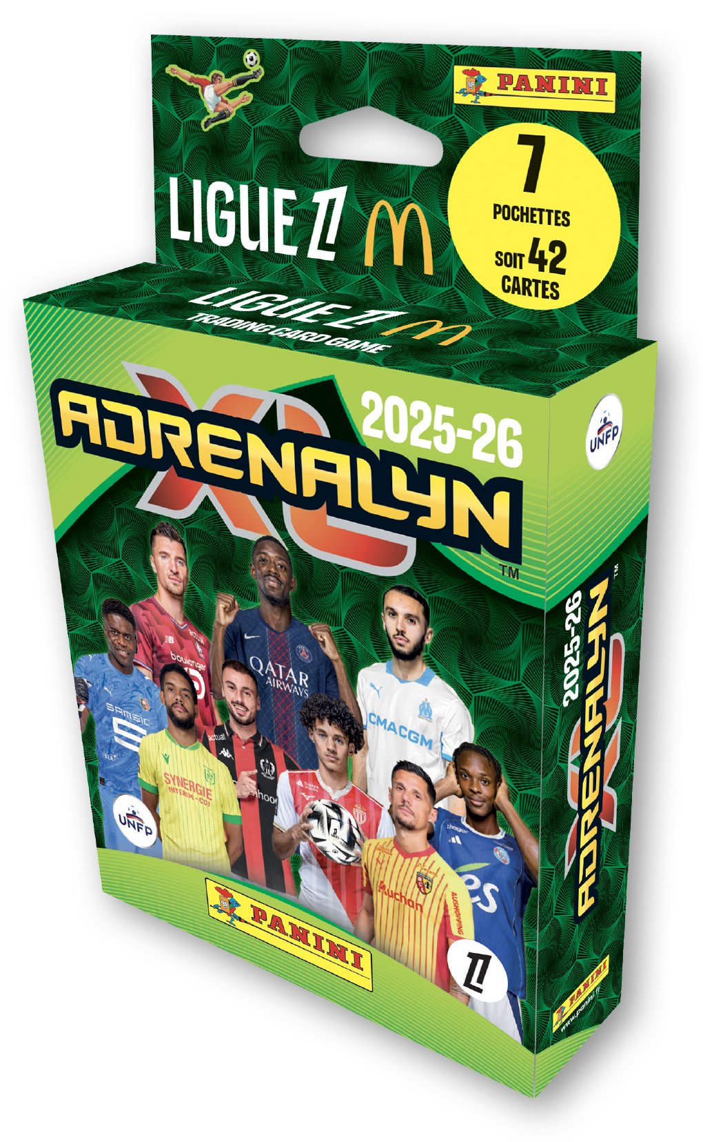 Blister Panini Ligue McDonald's TCG Adrenalyn- Jeux de récré