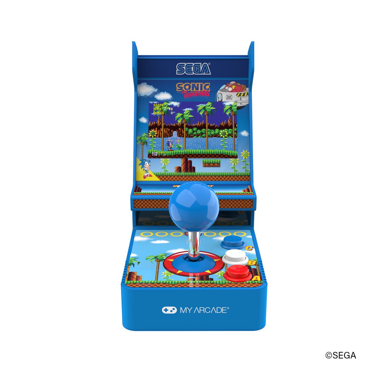 SEGA MEGA DRIVE Arcade Power Stick II 2 - 6 Button - Working! EUR 42,49 - FR
