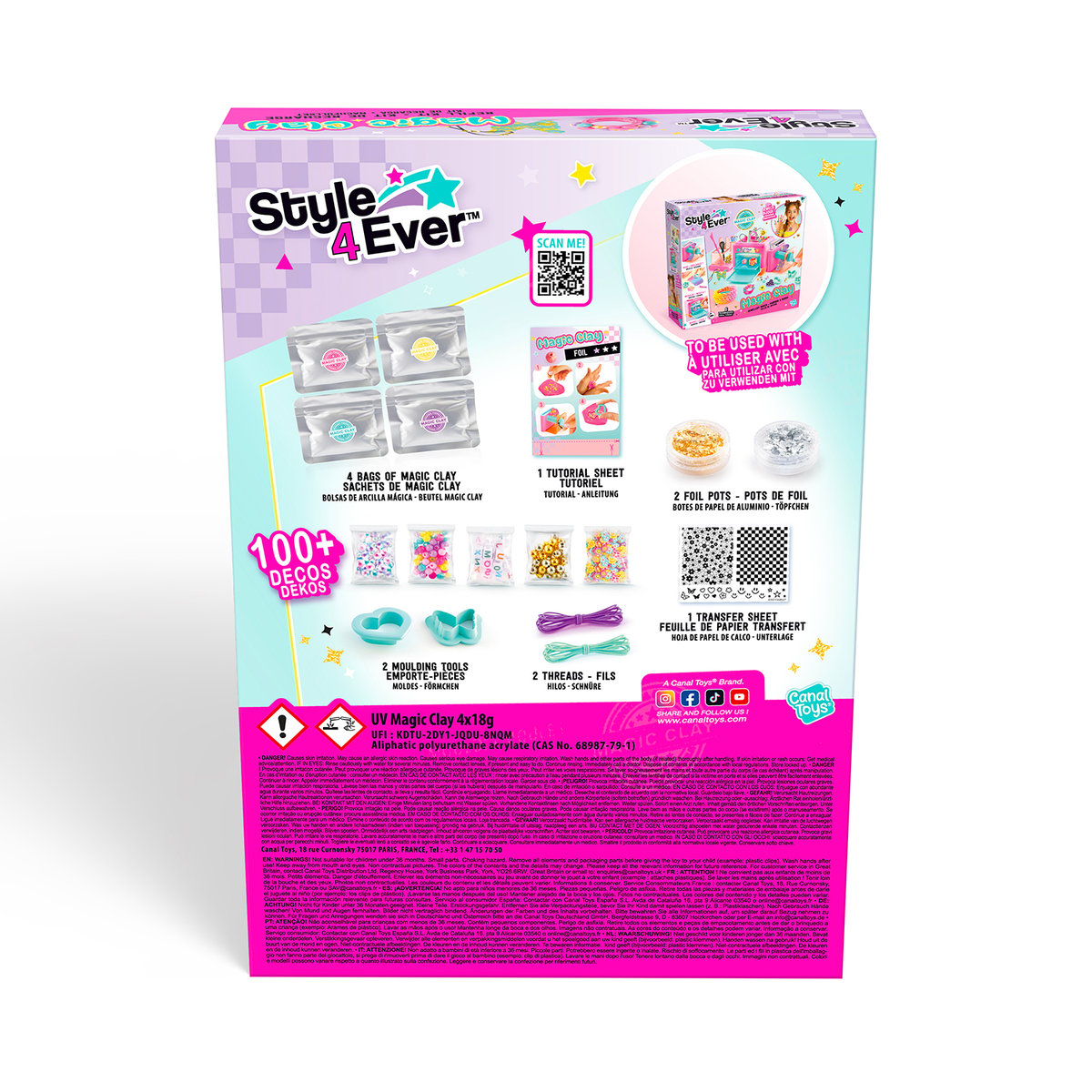 Creator - Mini Frigo Mixte - Loisirs Créatifs - INF 037 - Canal Toys