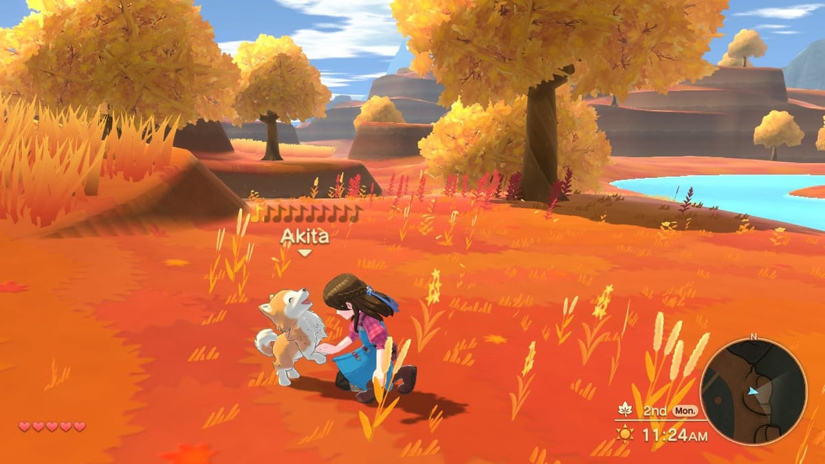 Jeu PS5 Harvest Moon : The Winds Of Anthos - Version Loose - Simulation Agricole Et Aventure