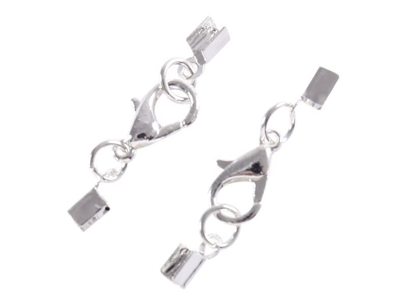 5PCS Fermoir Collier Mousquetons À Double Ouverture, Fermoir