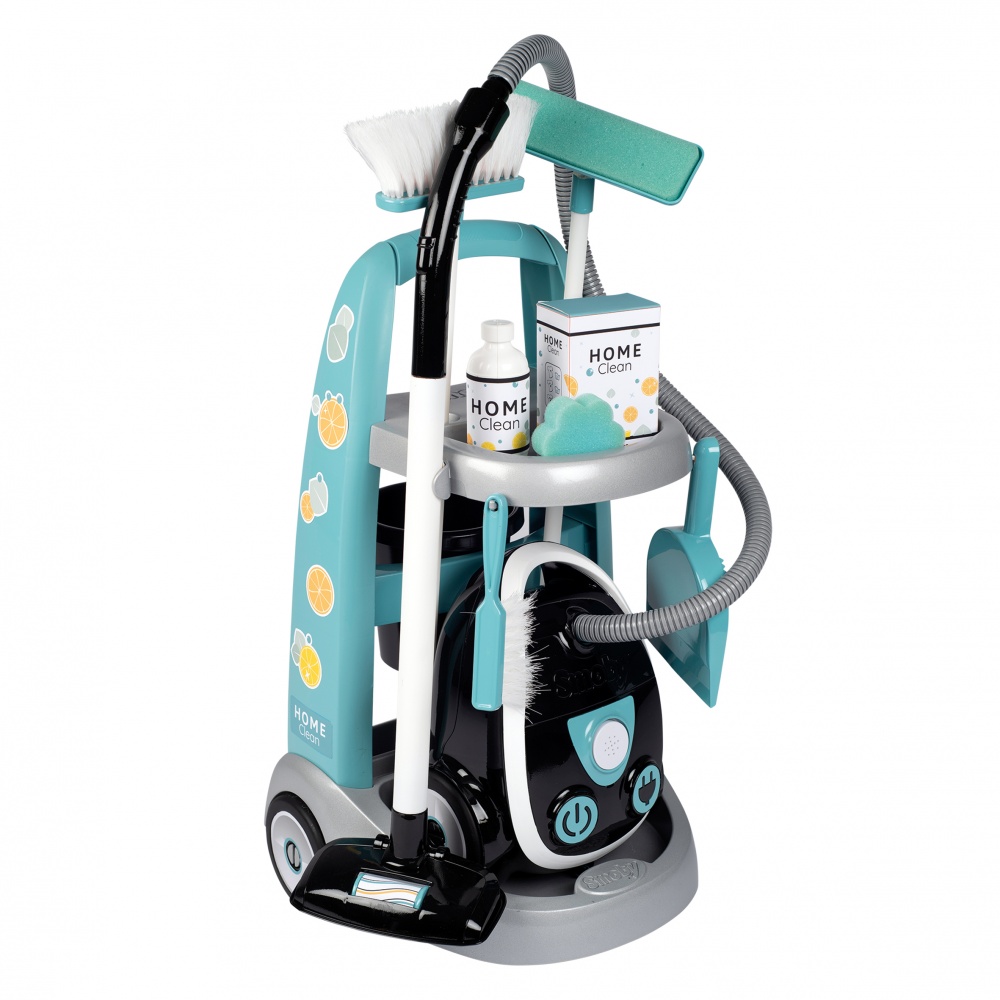 Mini aspirateur pour enfants Bleu électrique avec sons/lumières, Jouet éducatif à piles pour maison dupcheliry - Jeux - Jouets