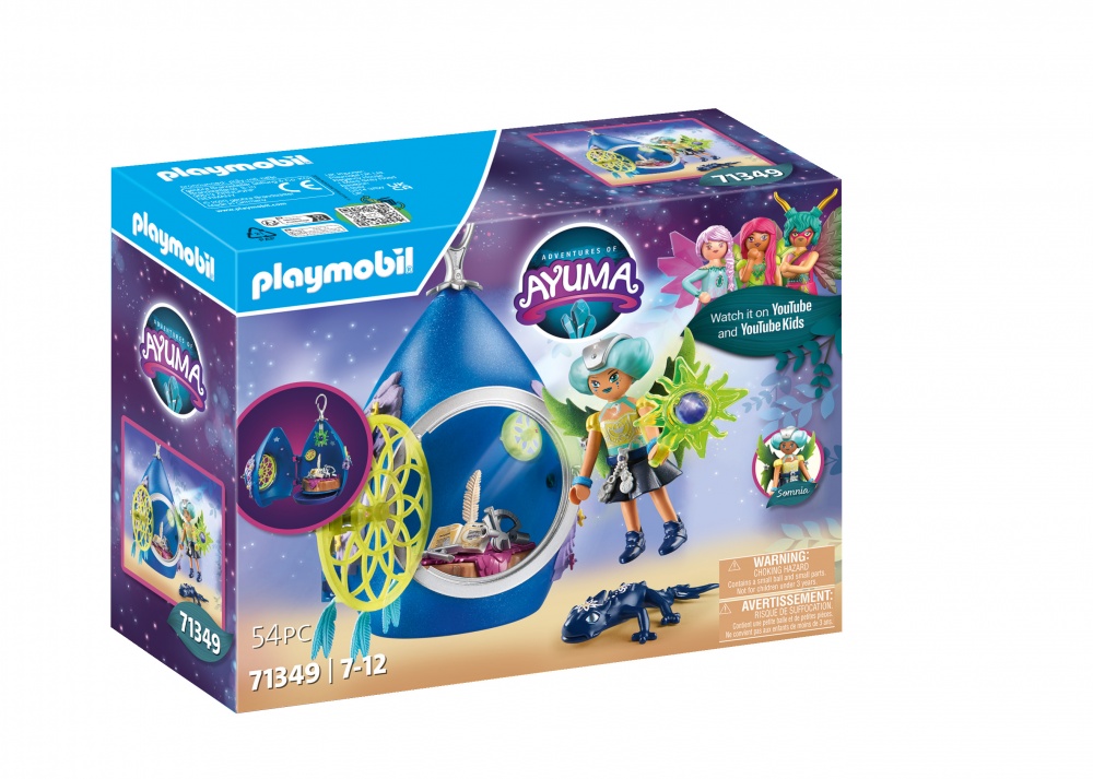 Playmobil Adventures Of Ayuma Knight Fairy With Soul Animal 70802...