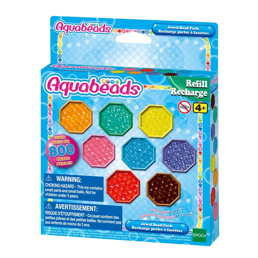 CRAZE SPLASH BEADYS Recharge NOIRE – 400 Perles à Coller Sans Repassage, Vaporisation D’eau, Dès 3 Ans, Créativité Et Autonomie