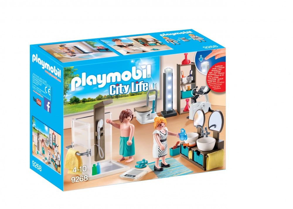 PLAYMOBIL Vintage 5324 – Salle De Bain Victorienne époque 1900, Boîte Fournie