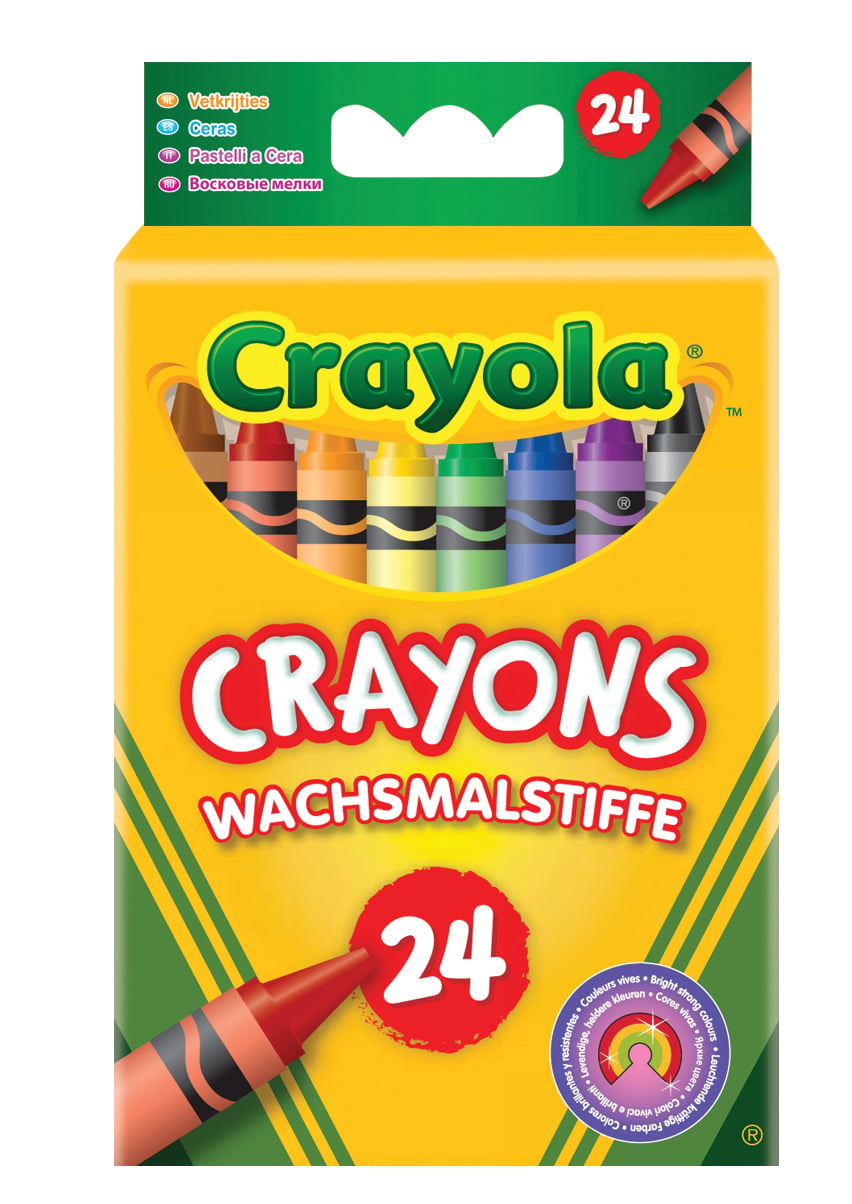 24 Crayons à la cire CRAYOLA : Comparateur, Avis, Prix