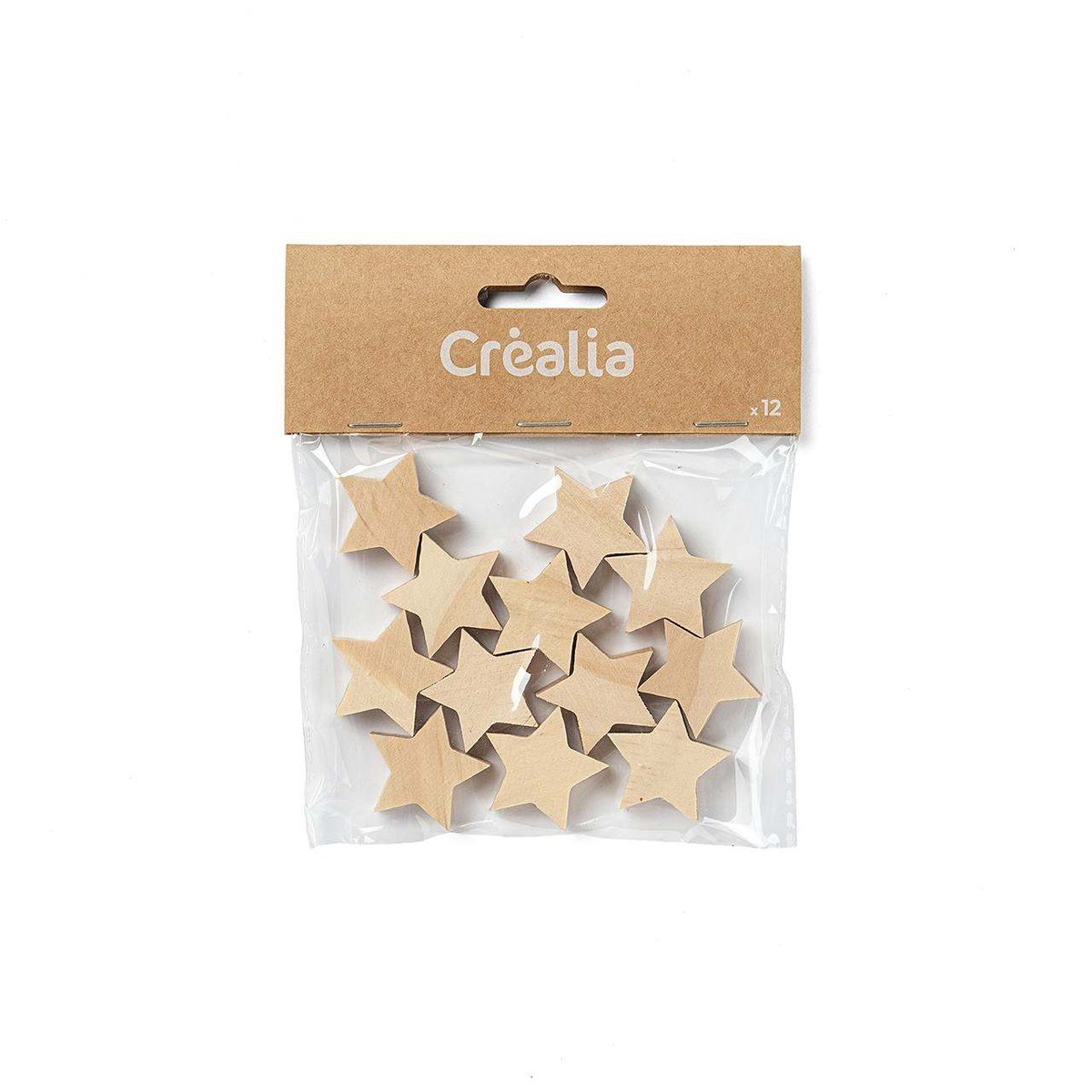 300 étoiles En Bois Naturel - Décoration Créative Pour Noël, Mariage, DIY (tailles 1, 2, 3 Cm)