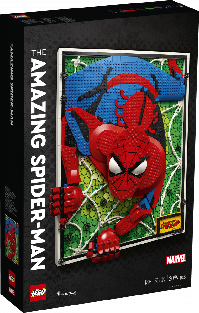 LEGO® 31209 The Amazing Spider-Man LEGO® ART Jeux de