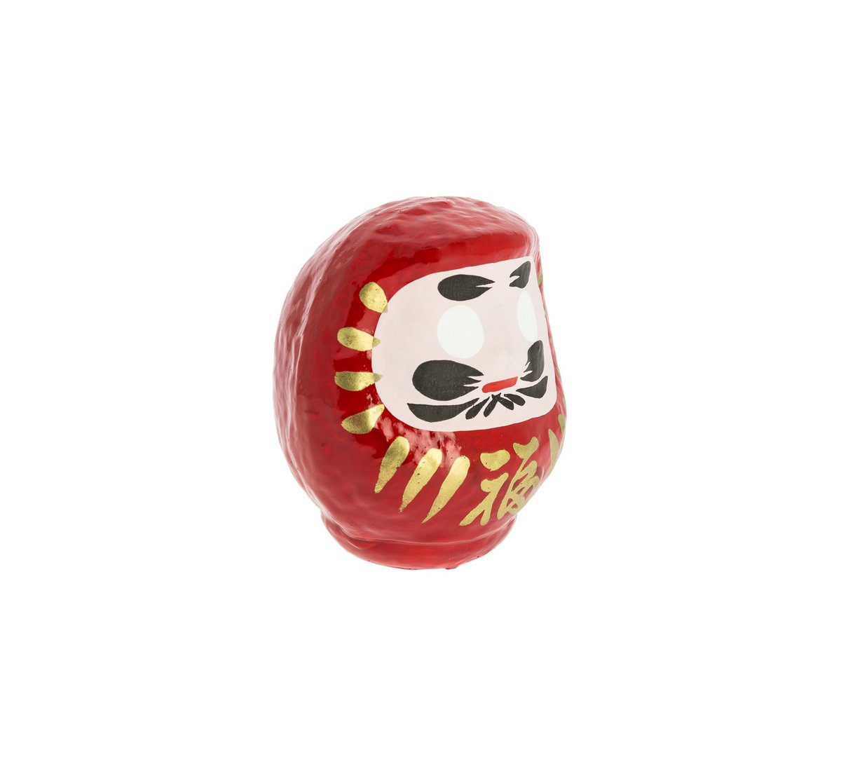 WRITWAA 2 Pièces Porte-clés Figurines Daruma Japonaises Pendentifs De Chance Collection Statue De Prospérité Souvenirs Décoratifs Accessoires Symbole De Persévérance