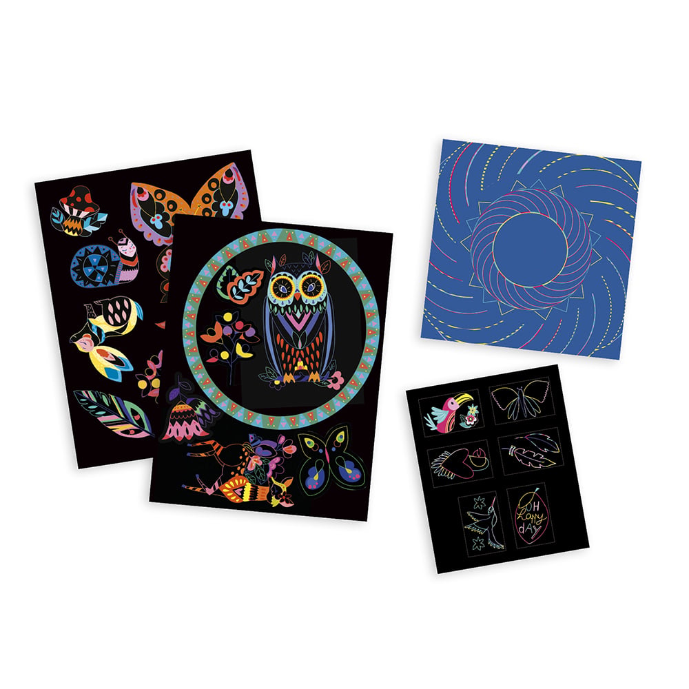 Kit De Dessin Par Symétrie Pour Enfants - 20 Cartes Réutilisables, Ardoise Effaçable, Activité STEM Motricité Fine