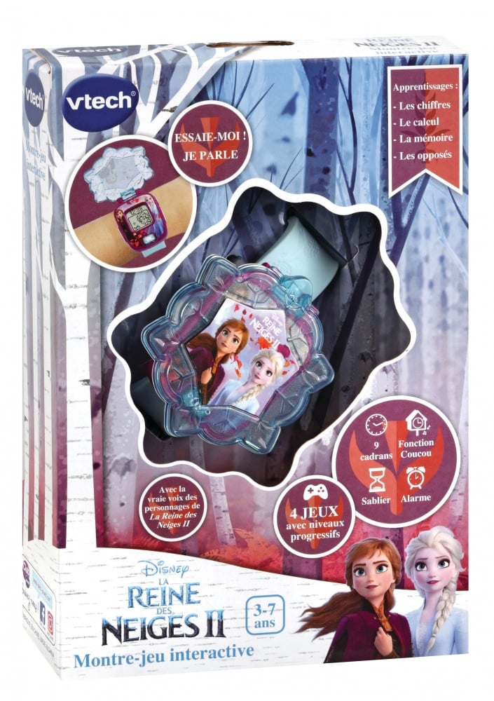 Montre interactive reine des neiges - Jeux & Jouets