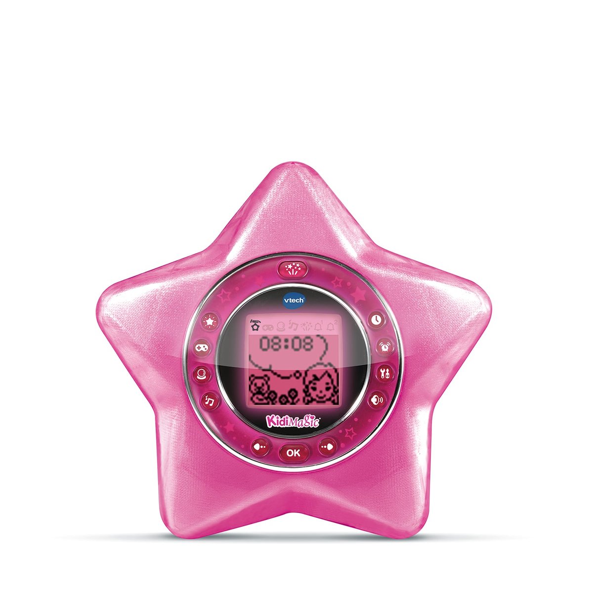 VTech - Kidiagic Galaxy Light Rose, Radio Réveil Enfant 9 en 1 avec Effets Luineux, Projection VTech - Kidiagic Galaxy Light Rose, Radio Réveil Enfant 9 en 1 avec Effets Luineux, Projection