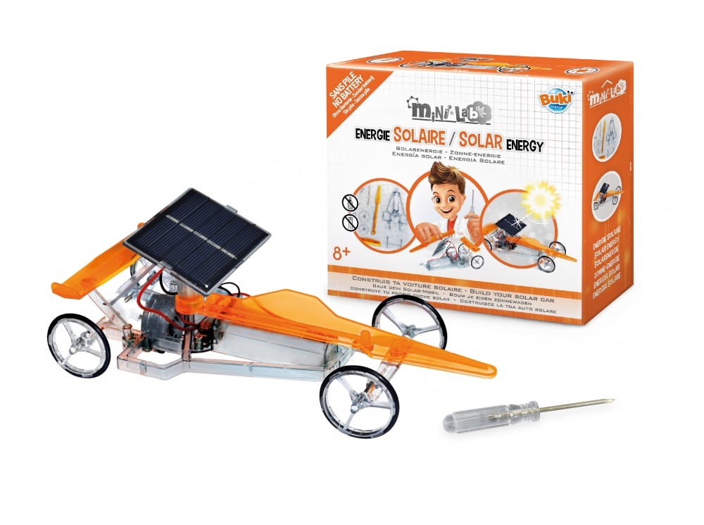 Kit Construction Solaire En Bois - Avion Et Voiture, 8 Ans Et Plus, éducatif, énergie Solaire
