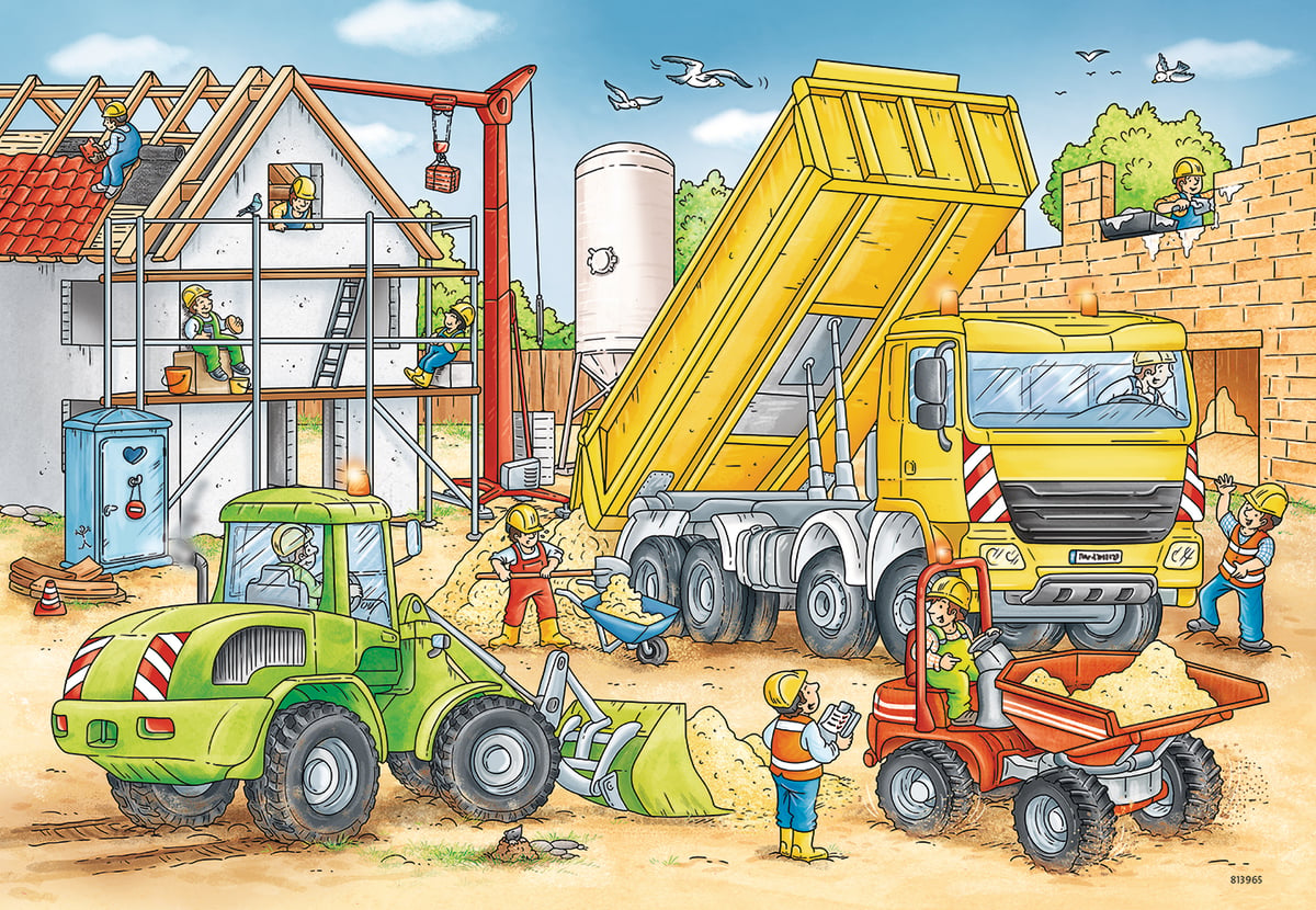 Ravensburger Le chantier - 60 pièces Ravensburger Le chantier - 60 pièces