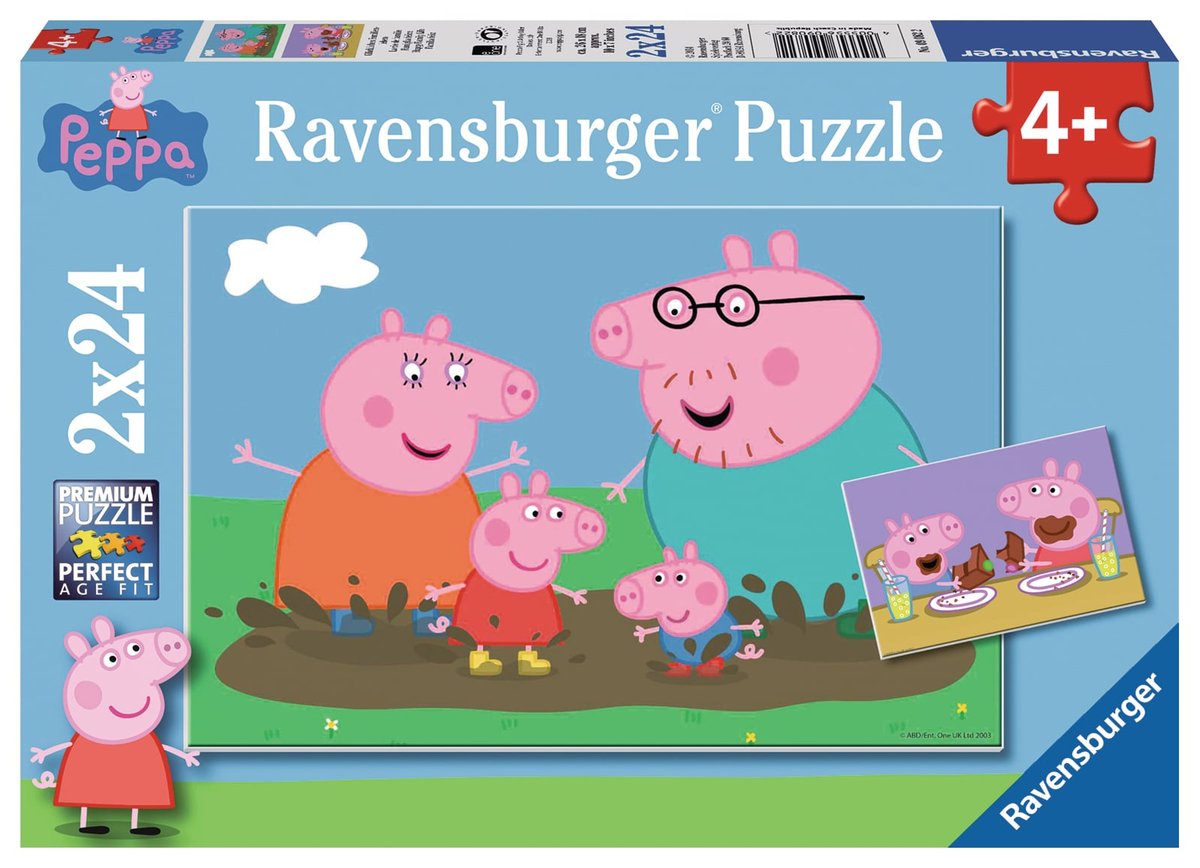 Puzzles 2x24 pièces - Loisirs au lac