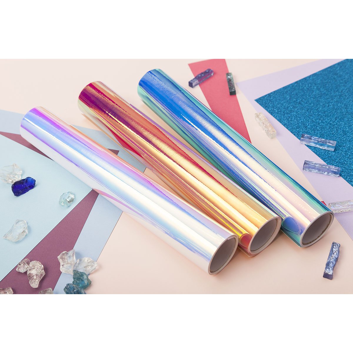 Cricut Permanent En Vinyle Holographique Sparkle , Vert , 30