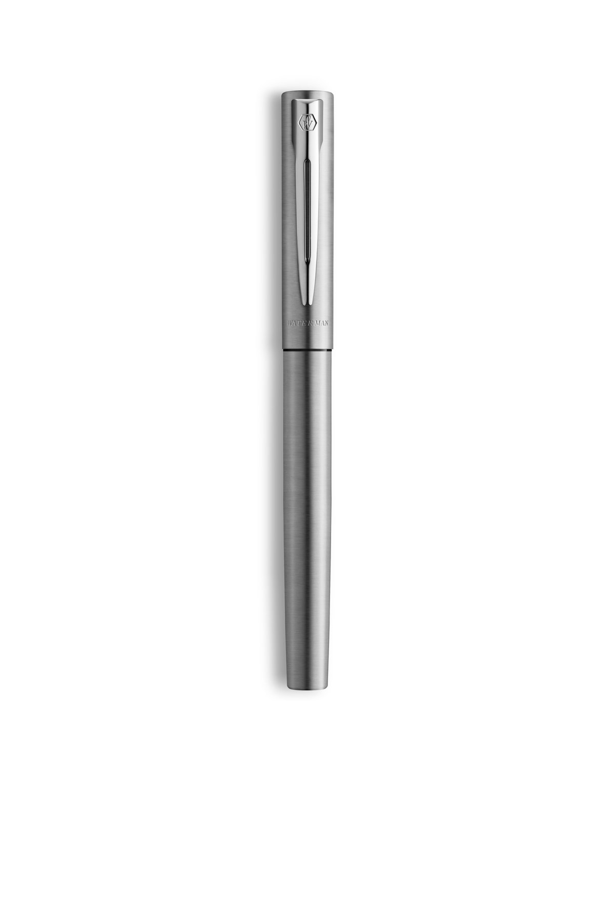 Stylo Plume Waterman Exclusive - Corps Chrome, Plume En Or Massif 18K, Occasion De Prestige