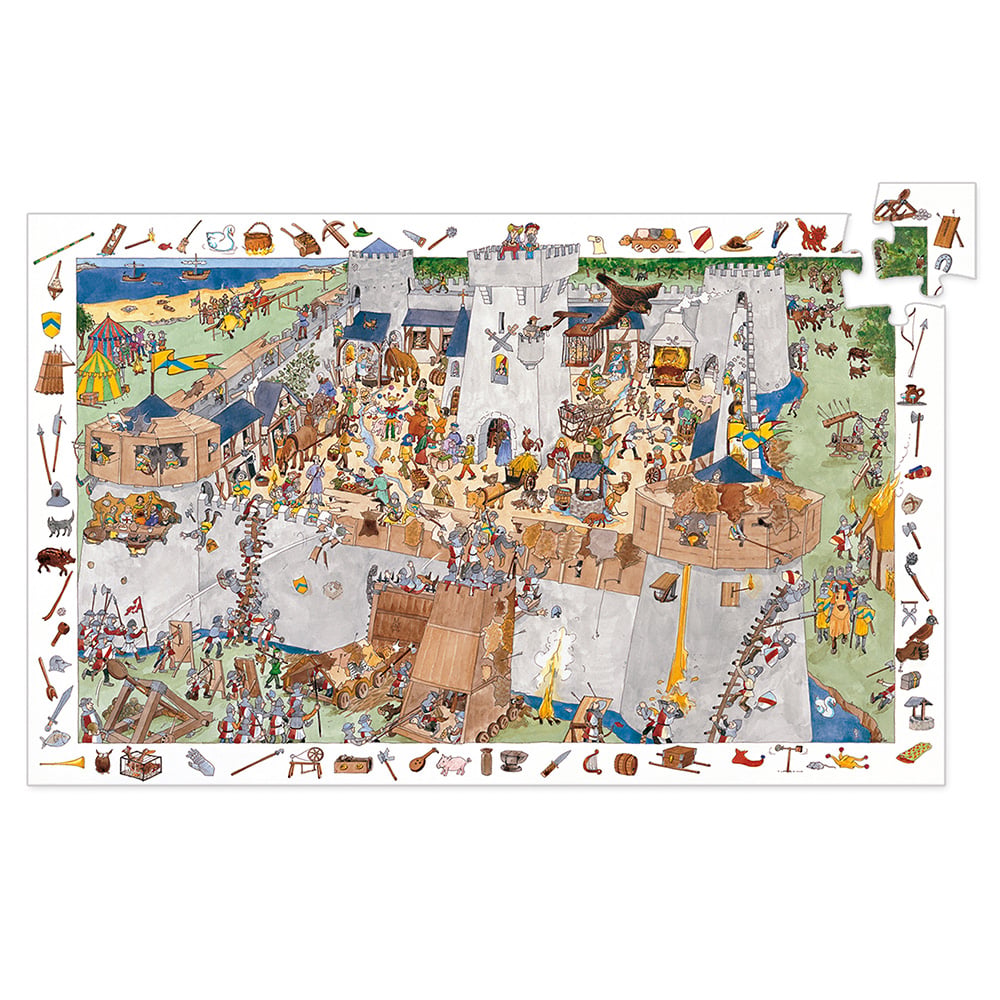 Puzzle d'Observation 35 Pièces – 3 ans et Plus – Ferme « La Nounourserie