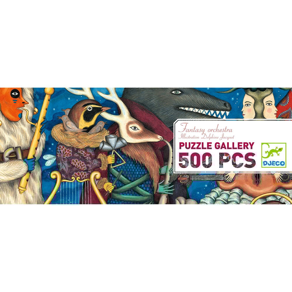 Fantasy Orchestra - Puzzle Gallery - 500 pièces - Djeco - Puzzles