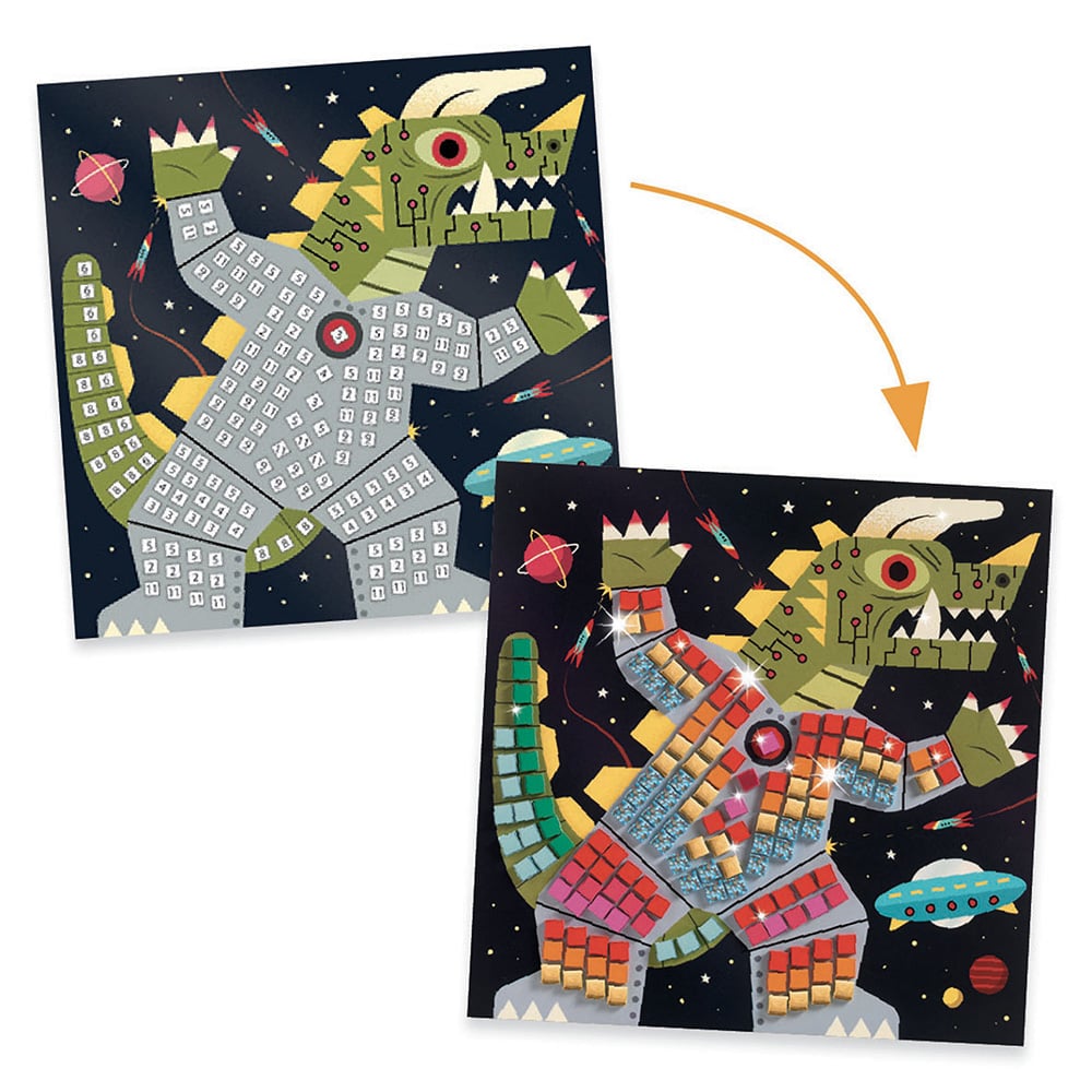 PA 0061 réactivé / Space Invader | La mosaïque originale, si