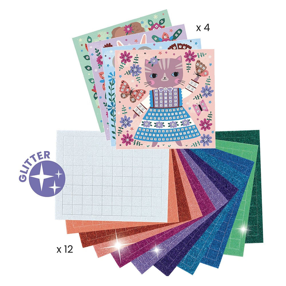 Coffret Mosaïques : Canopée - Djeco - Un jeu Djeco - Boutique BCD JEUX