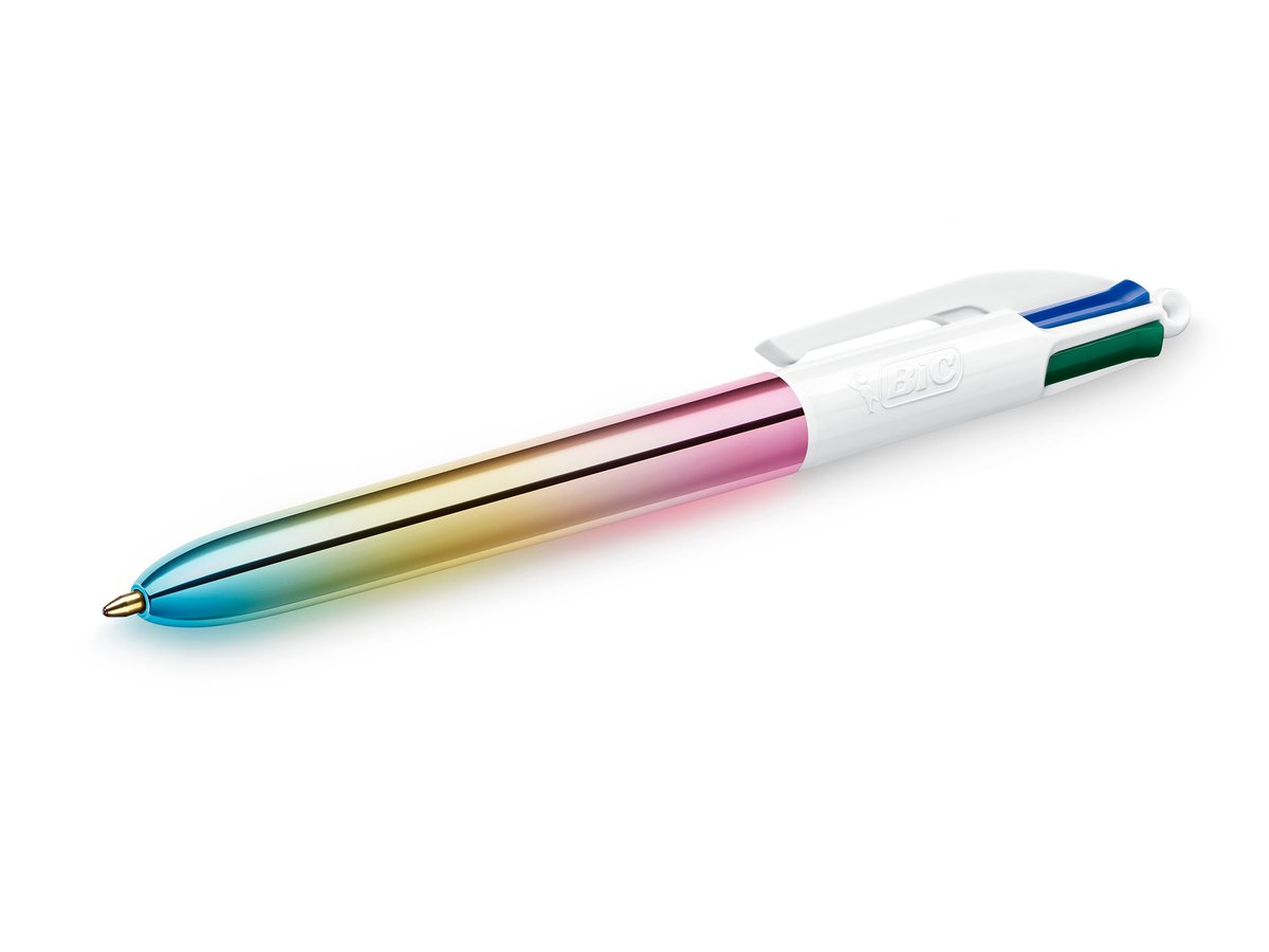 Stylo 4 Couleurs Legami Mini Magic Rainbow - Pointe 1mm | Design Fun Et Coloré