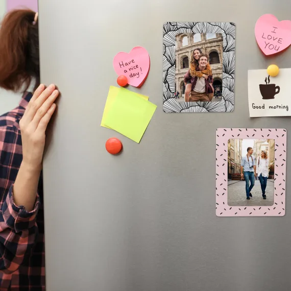 Magnet - Cadre Peel & Stick - Collection Photo & Création - Pour photo 10x10cm