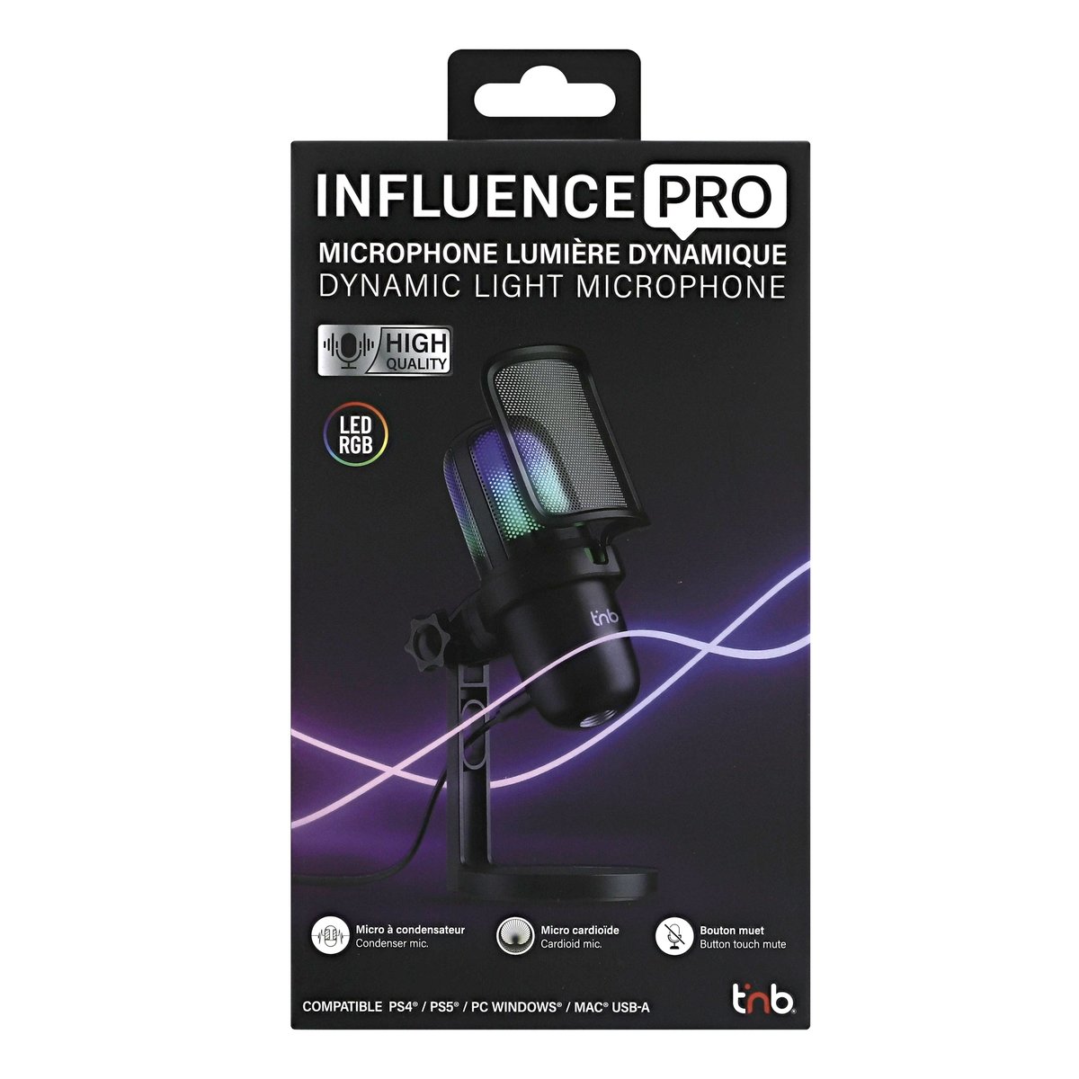 UM915-S Microphone filaire dynamique spécial 'Parole' RONDSON