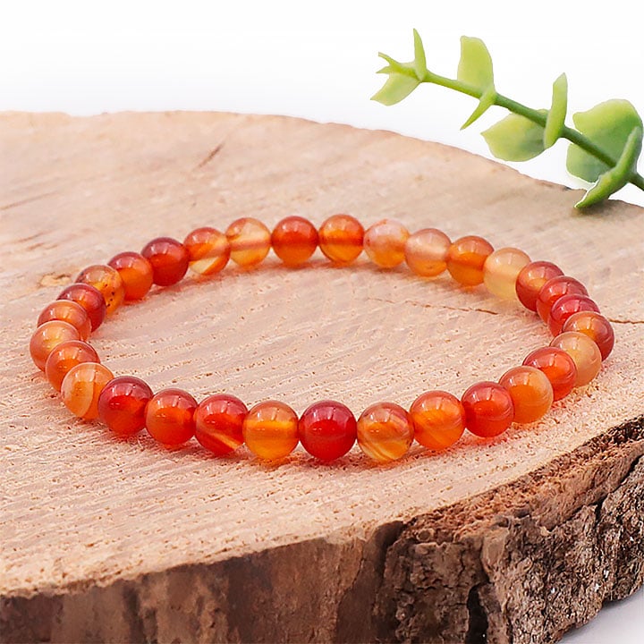Bracelet Précolombien En Pierres Naturelles : Opale Jaune, Sodalite Et Cornaline - Total 115 Carats