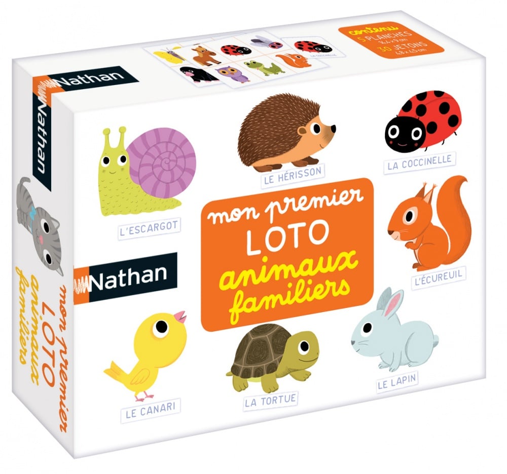 Mon premier loto la ferme - Jeux d'éveil | Cultura