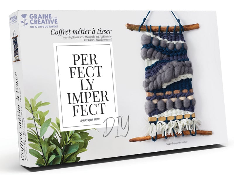 Mini Métier à Tisser Pour Raccomoder Et Rapiécer - DMC Référence U2118