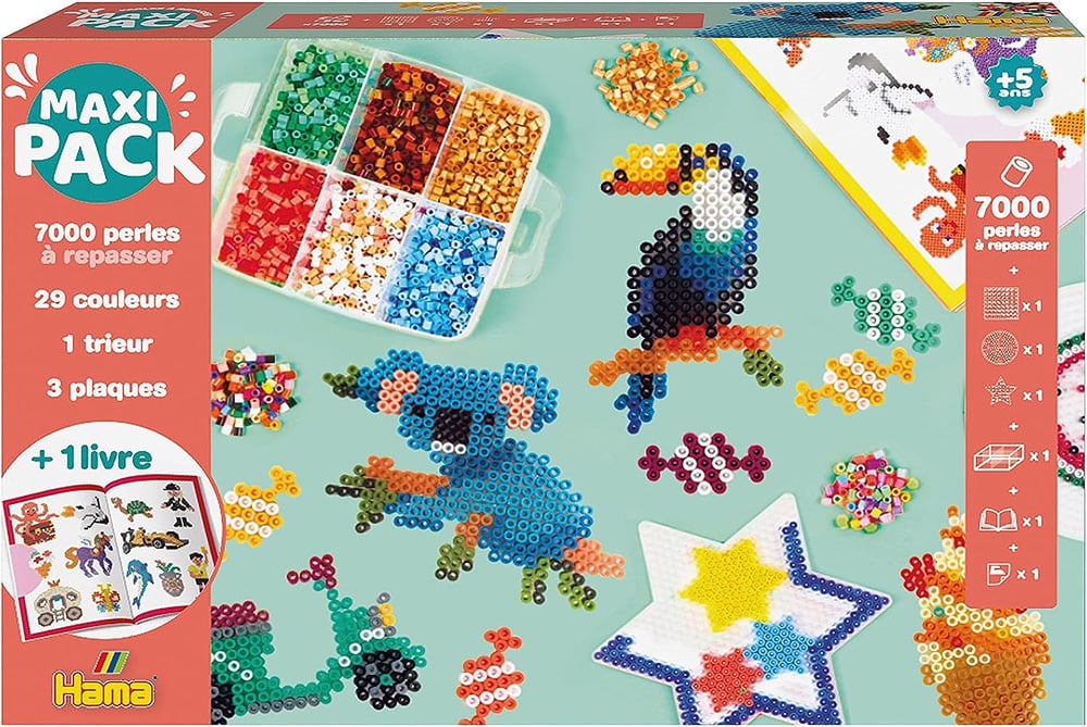 Tongs Star Mela En Cuir Avec Motifs Perlés Colorés - Taille 39 - Très Bon état Occasion