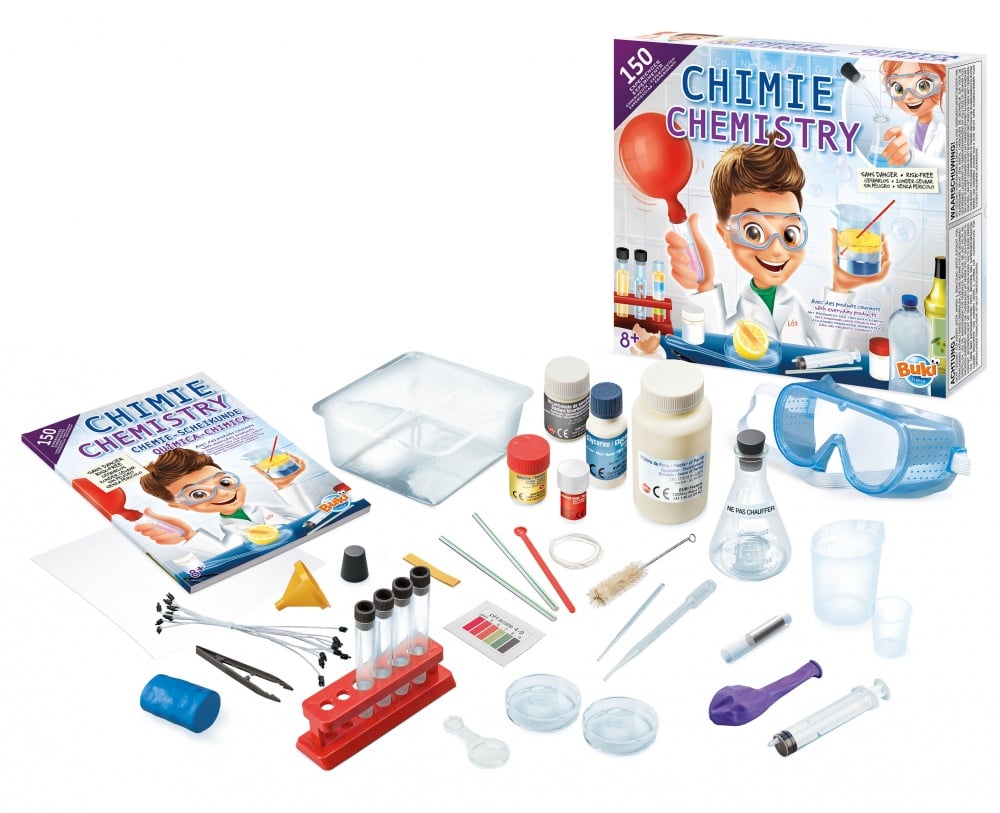 PATIFEED Kit 150 Expériences Scientifiques Pour Enfants – Coffret Chimie & Physique Ludique, Volcan, Fusée à Ballon, Cadeau Éducatif Anniversaire 6-12 Ans