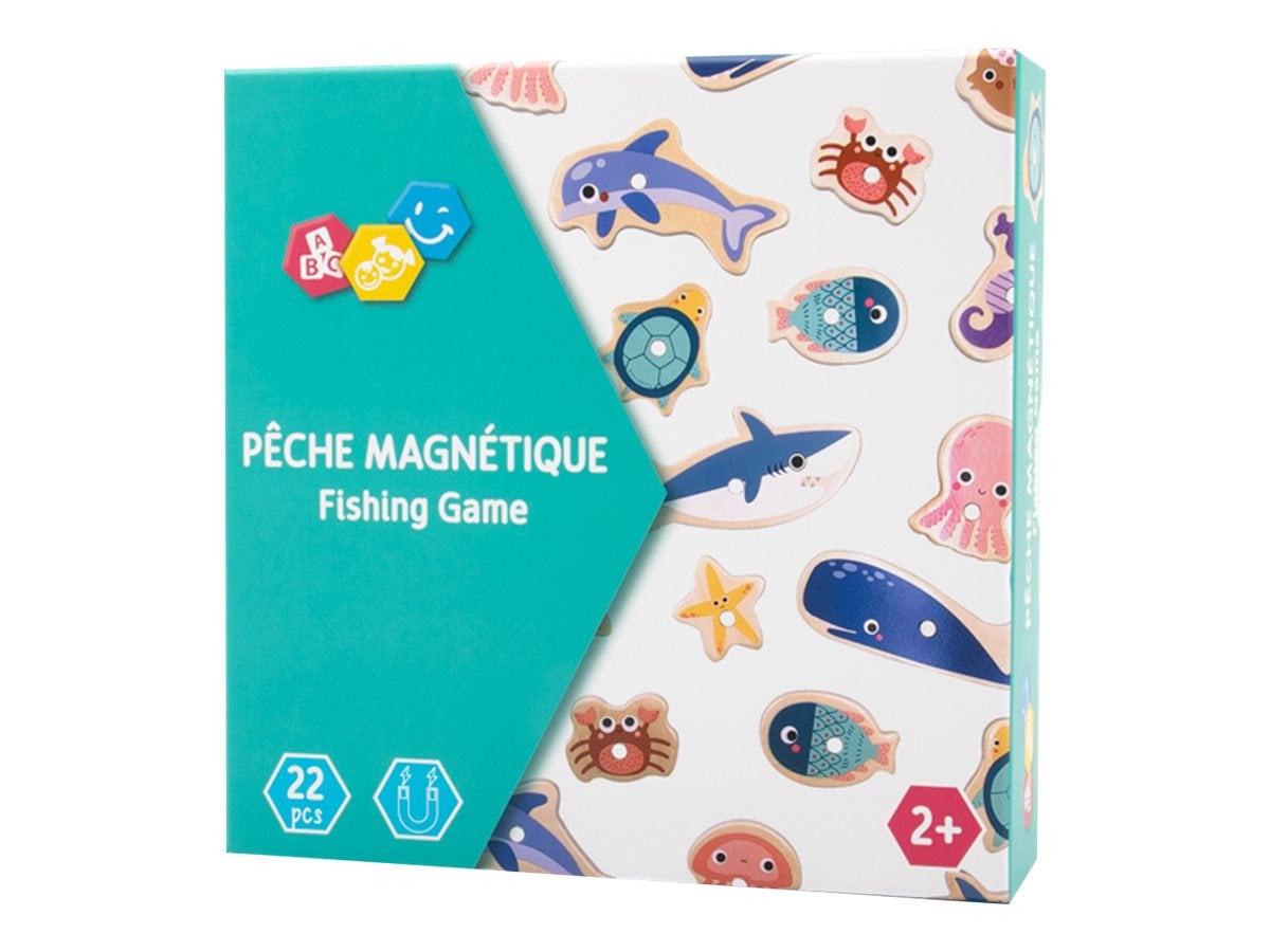 Jeu De Pêche Électrique Pour Enfants - 55 Poissons + 8 Cânes à Pêche - Musical Et Rotatif - Jouet Éducatif 3-6 Ans