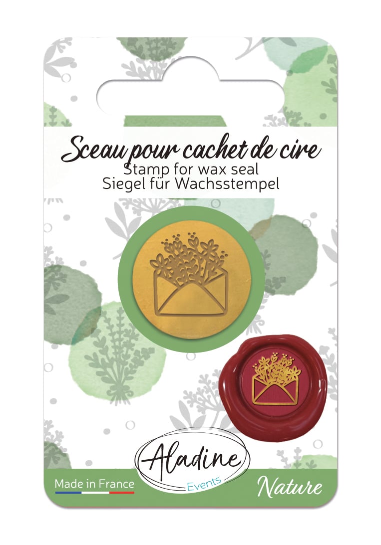 Craspire Cire Sceau Timbre Tête Cercle Magique Amovible Cachetage Laiton Timbre Tête Pour Cadeaux Créatifs Enveloppes Invitations Cartes Décoration