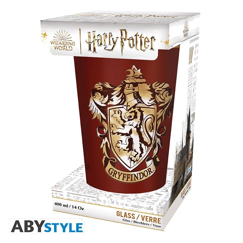 VERRE Harry Potter Gryffondor - Cinéma VERRE Harry Potter Gryffondor - Cinéma