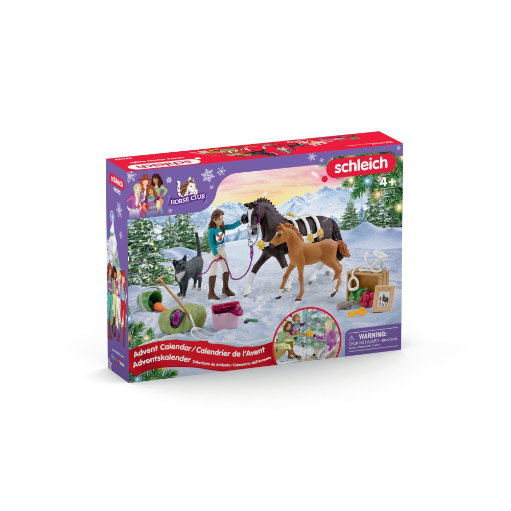 Calendrier de l'Avent Horse Club Schleich Figurines et mondes