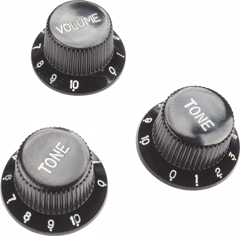 Lot De 3 Boutons De Commande Complets Pour Guitares électriques Pour ST