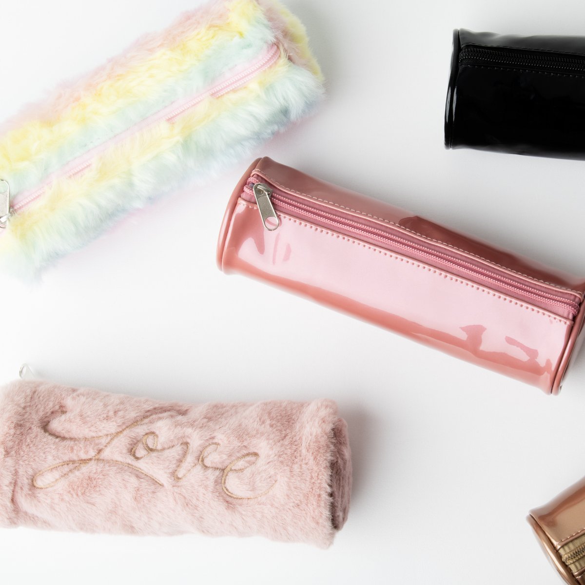 Trousse À Crayons Ronde En Cuir Avec Imprimé Culture Africaine Créative