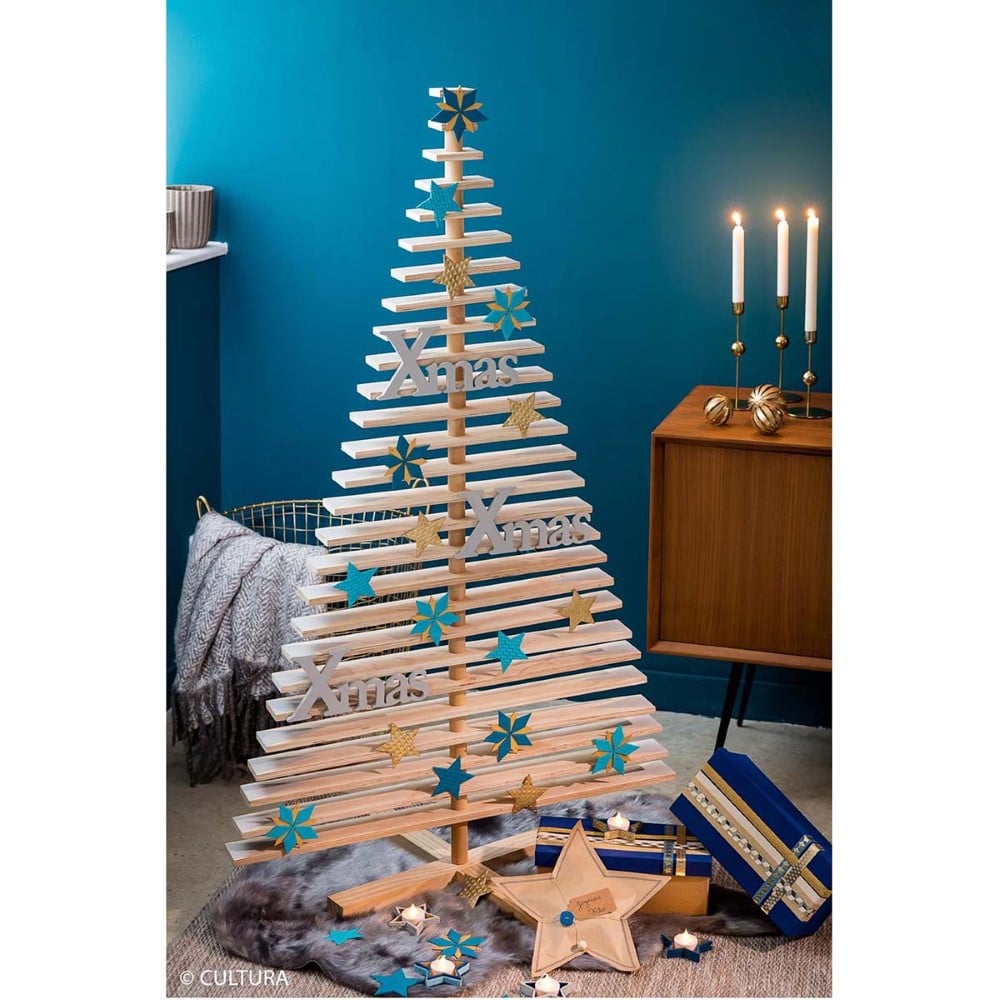 Porte-affiche Avec Affiche - Affiche Scolaire - Motif - Sapin De Noël