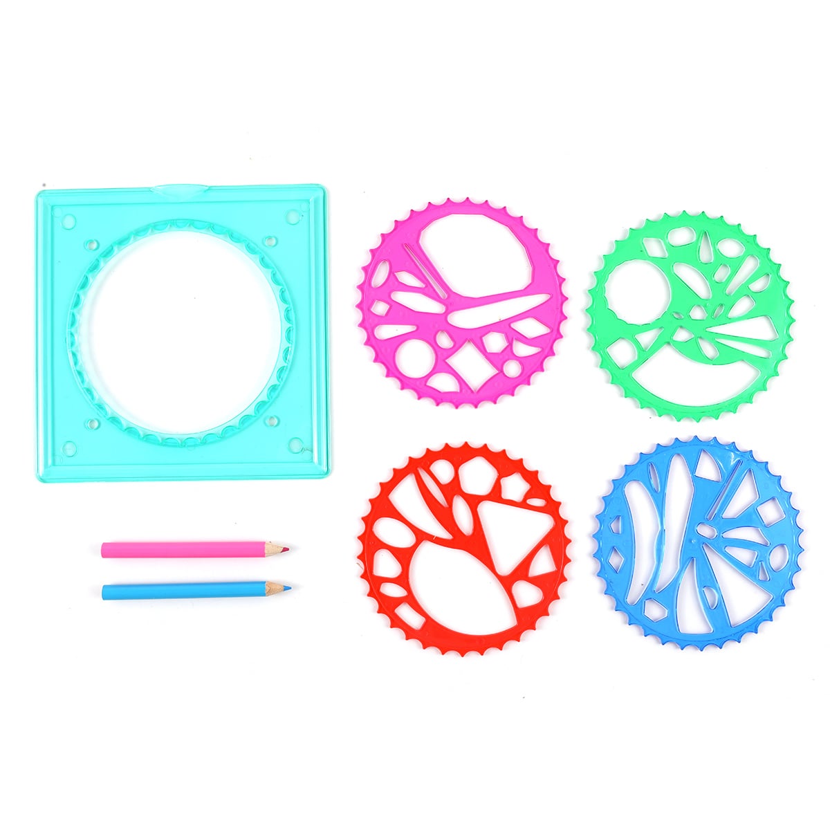 Kit De Design En Spirale – 26 Pièces – Spirographe Multifonction – Engrenages, Stylos, Manuel – Pour Débutants Et Pros – Dès 5 Ans – Créativité Sans Limite