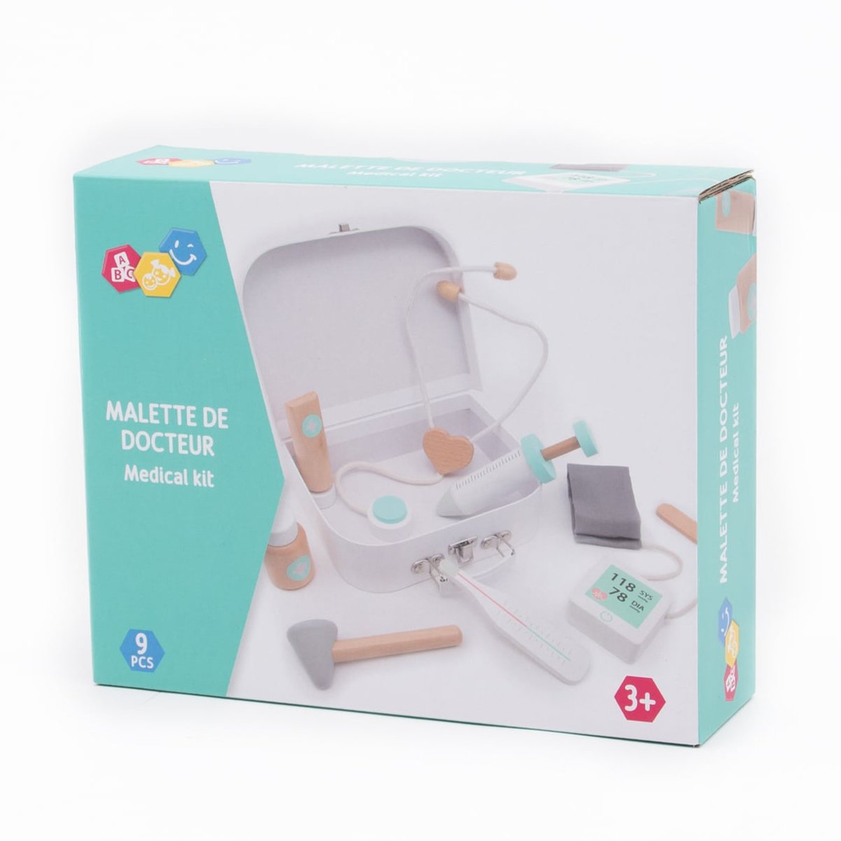 HERSITY Malette Docteur Enfant Jouet avec Lumières et Son Déguiseme HERSITY Malette Docteur Enfant Jouet avec Lumières et Son Déguiseme