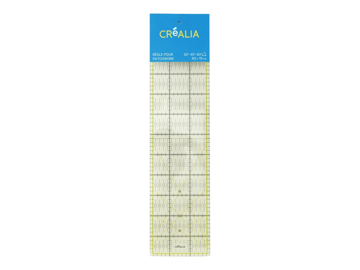 Kit Couture : 2 Règles Patchwork (10 Et 21 Cm) + 3 Crayons éphémères à Haute Température - Pour DIY, Patronage